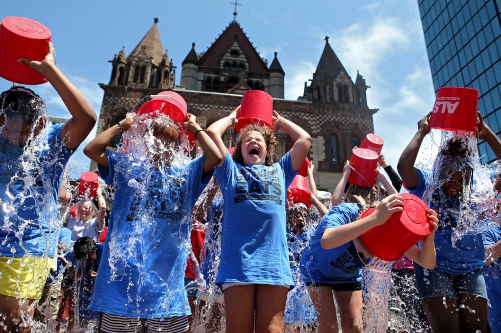 ALS ice bucket challenge